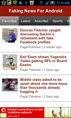 Faking News android App screenshot 3